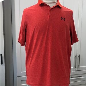 2 for $30 ⛳️ Under Armour ISO-Chill Polo – Men’s Size Large – Orange Speckled